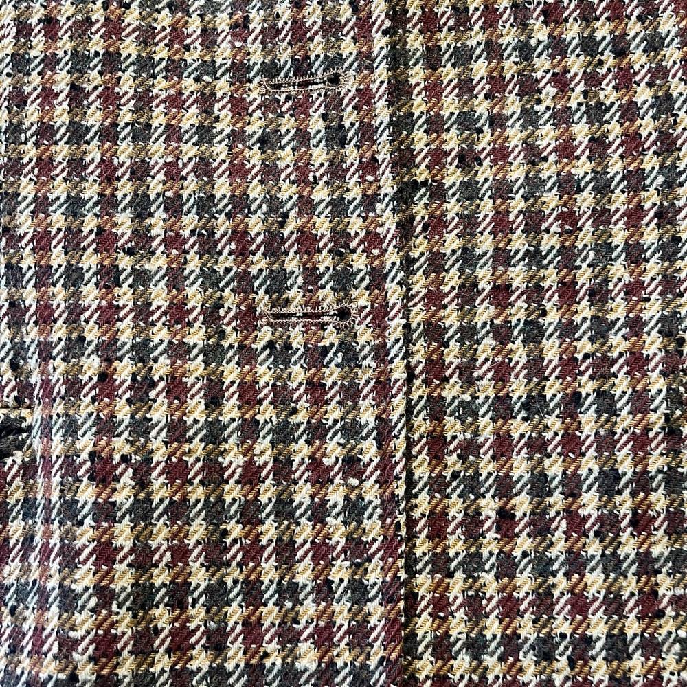 Pendleton Brown Checked Blazer - image 6
